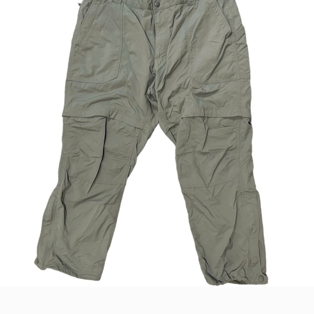 XL Short L.L. Bean Green Convertible Hiking Pants Shorts Men’s Tech Pant Active